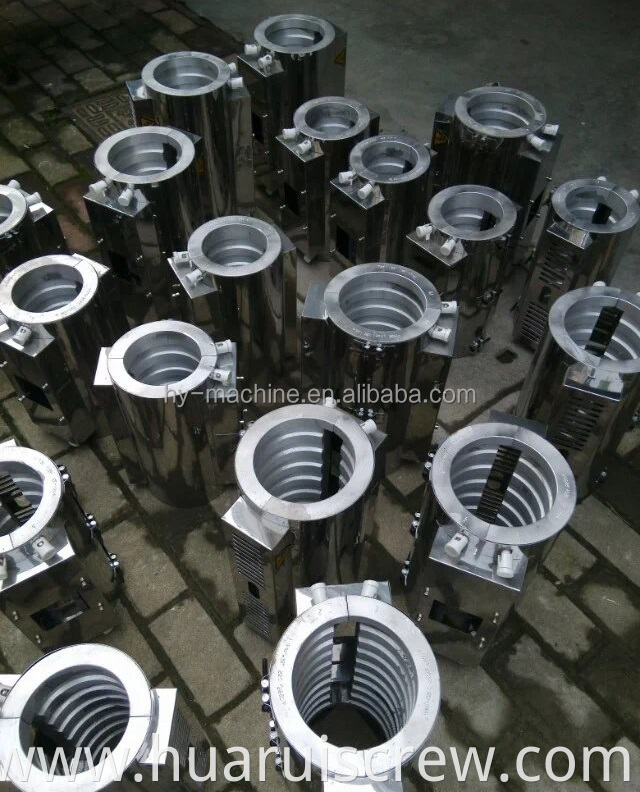 Heaters for screw and barrel( aluminium ), heaters for extruder